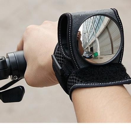 Adjustable Wrist-Mounted Bicycle Mirror