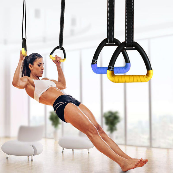 Suspension Training Handles – Home & Gym Strength Trainer Grips
