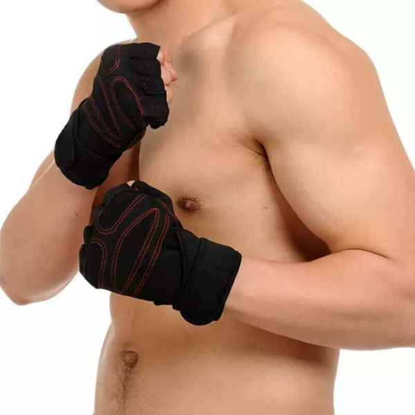 Sports Fitness Microfiber Gloves – Breathable, Non-Slip Workout Gloves