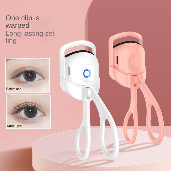 Rechargeable Heated Eyelash Curler | Electric, Portable, Lash Comb, Long-Lasting Curls