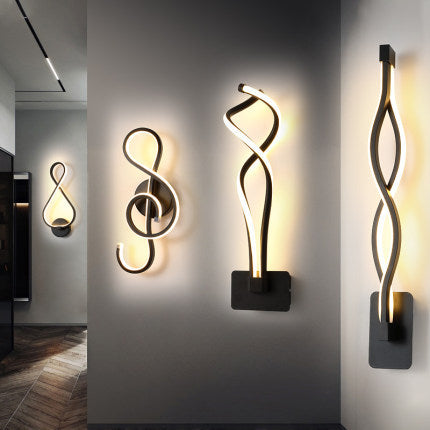 Nordic LED Wall Lamp for Bedroom