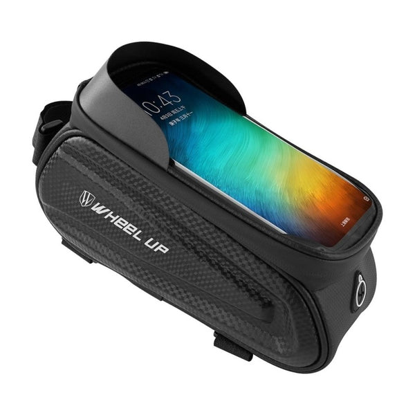 Touch Screen Bicycle Phone Bag – Waterproof Handlebar Mount for Smartphones