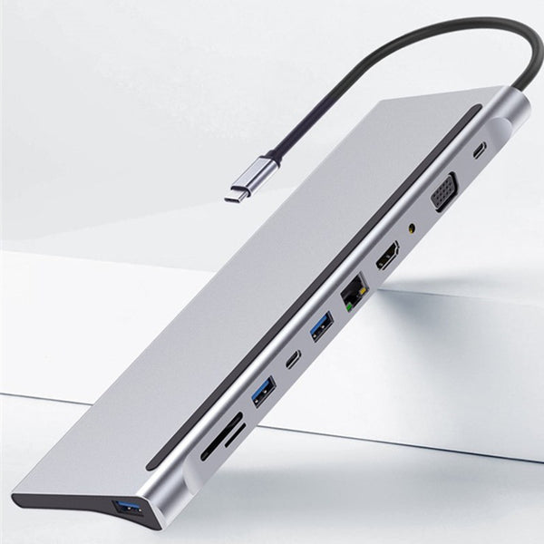 Laptop USB-C Hub Expansion Dock