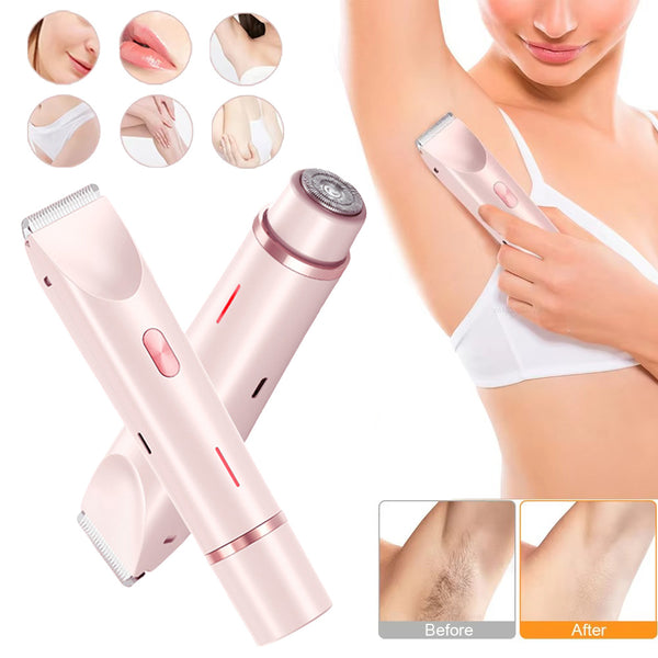 Precision Electric Bikini Trimmer – Gentle Body Hair Remover for Women