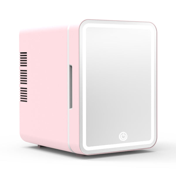 Portable Cosmetic Cooler with Mirror