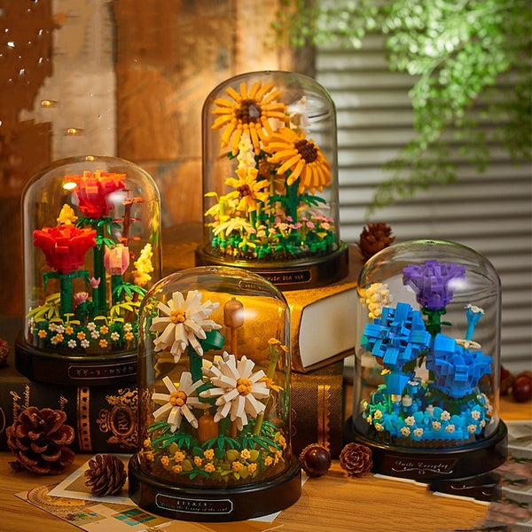 Small Particle Rose Decoration Kit – Creative Assembly Toy